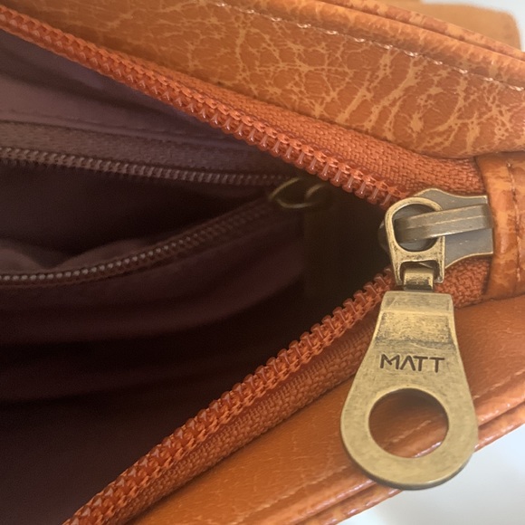 EUC Matt & Nat Chain and Studs Vegan Leather Shoulder Bag/Purse - Picture 12 of 15